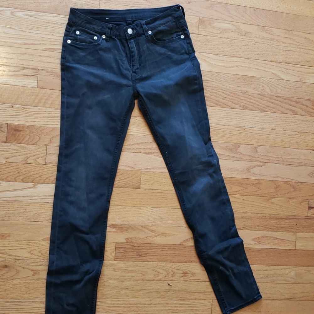 BLK DNM Black Skinny Jeans size 26 / 32